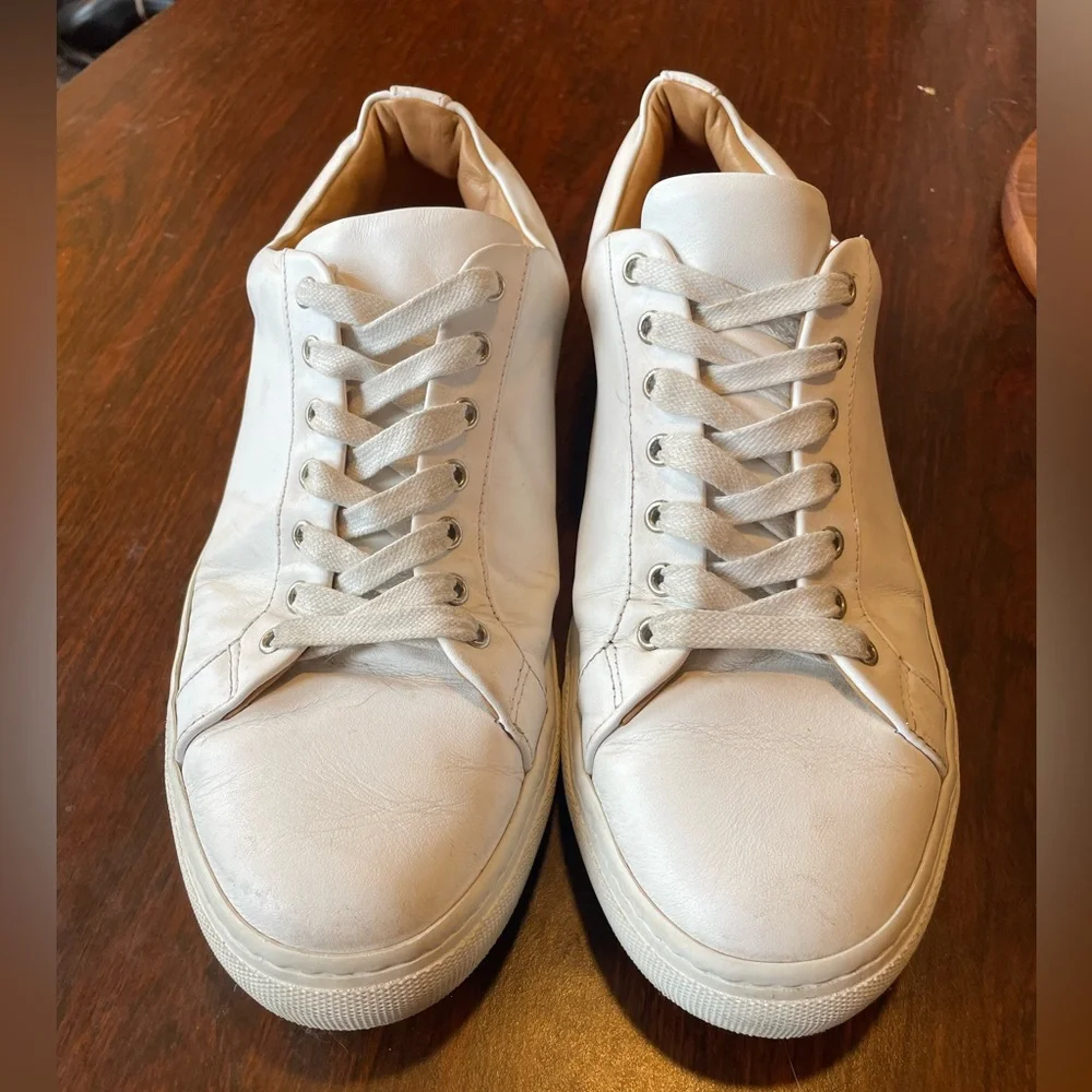 Thursday Boots White Leather Sneakers Premier Low - Picture 2 of 12